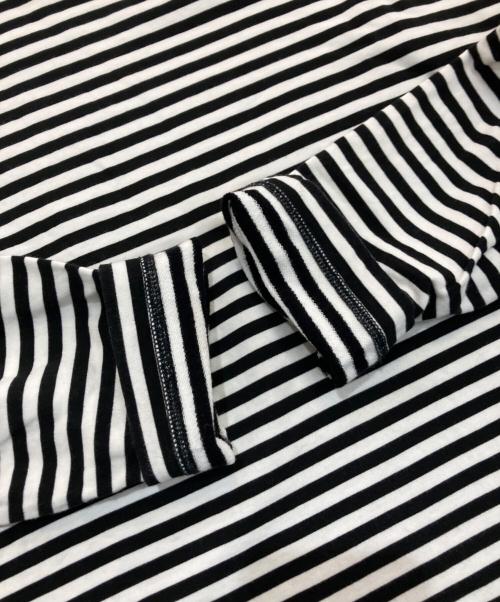 Ron Herman（ロンハーマン）Ron Herman (ロンハーマン) 長袖ボーダーカットソー ホワイト×ブラック サイズ:Ｓの古着・服飾アイテム