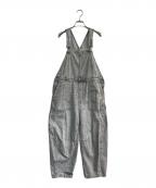 niko andニコアンド）の古着「デニムオーバーオール　25SS 　NKJ52504AD」｜グレー