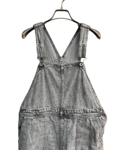 niko and（ニコアンド）niko and (ニコアンド) デニムオーバーオール　25SS 　NKJ52504AD グレー サイズ:Freeの古着・服飾アイテム