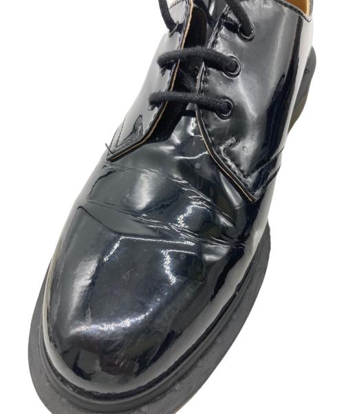 Dr.Martens（ドクターマーチン）Dr.Martens (ドクターマーチン) BEAMS (ビームス) パテント3ホールシューズ ブラック サイズ:UK6の古着・服飾アイテム