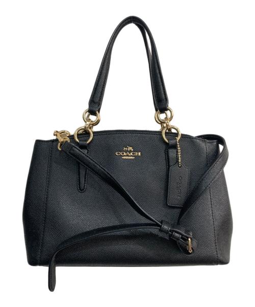 COACH（コーチ）COACH (コーチ) 2WAYトートバッグ ブラックの古着・服飾アイテム
