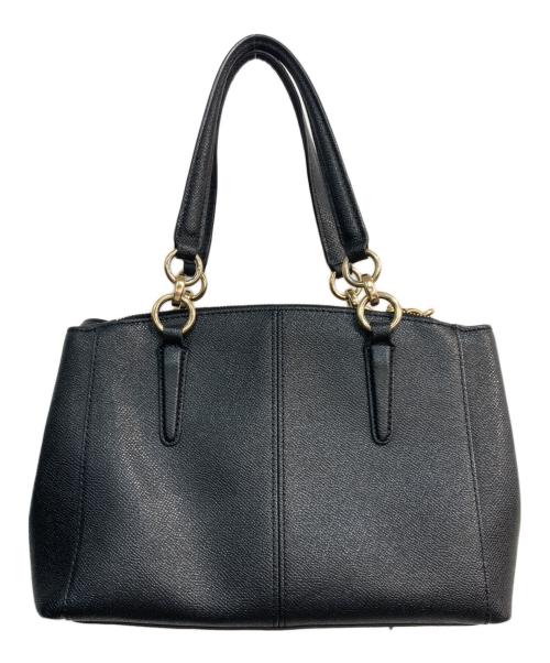 COACH（コーチ）COACH (コーチ) 2WAYトートバッグ ブラックの古着・服飾アイテム