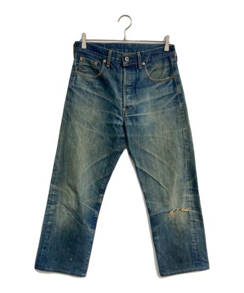 LEVI'S（リーバイス）LEVI'S (リーバイス) デニムパンツ　90‘S BIGE ボタン裏J22 赤耳 復刻　701SXX インディゴ サイズ:W32の古着・服飾アイテム