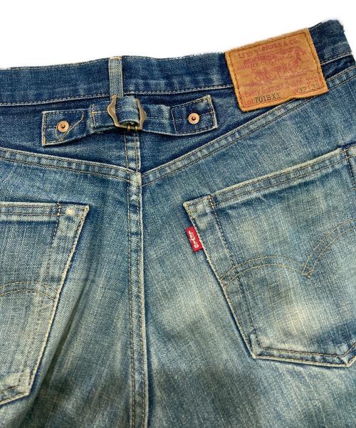 LEVI'S（リーバイス）LEVI'S (リーバイス) デニムパンツ　90‘S BIGE ボタン裏J22 赤耳 復刻　701SXX インディゴ サイズ:W32の古着・服飾アイテム