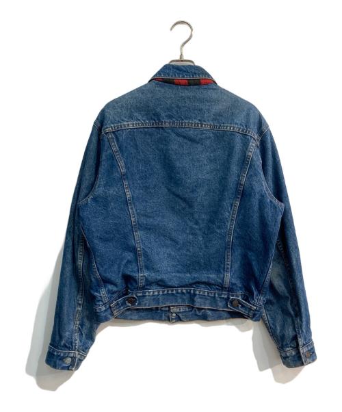 LEVI'S（リーバイス）LEVI'S (リーバイス) 裏地ネルデニムジャケット　80‘s-90‘s USA製　70411-0816 インディゴ サイズ:42Rの古着・服飾アイテム
