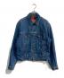 LEVI'S（リーバイス）の古着「裏地ネルデニムジャケット　80‘s-90‘s USA製　70411-0816」｜インディゴ