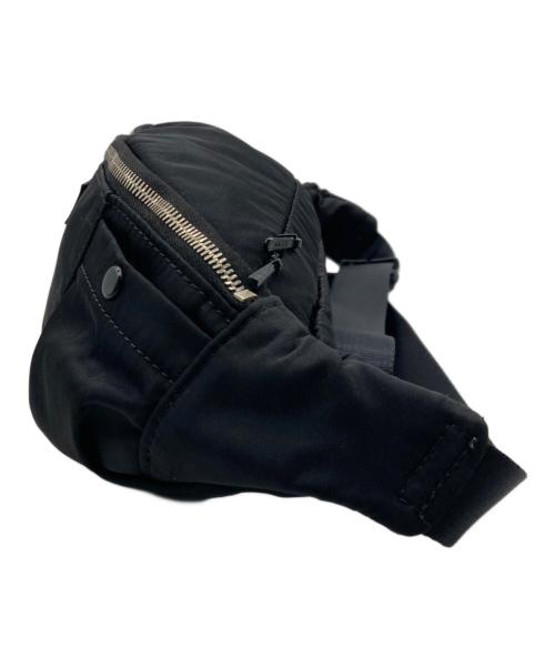 foot the coacher（フットザコーチャー）foot the coacher (フットザコーチャー) ウエストバッグ ブラックの古着・服飾アイテム