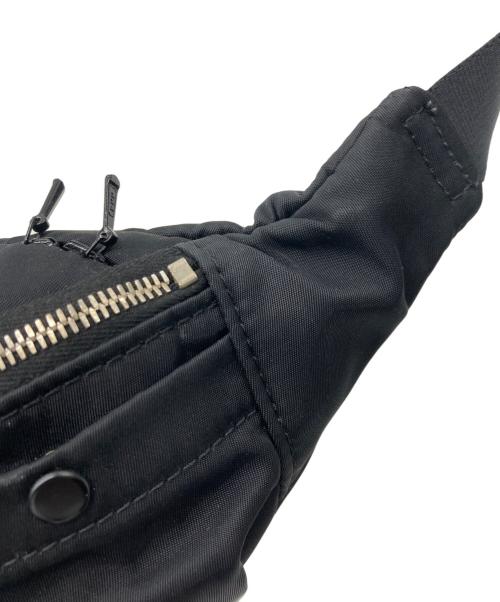 foot the coacher（フットザコーチャー）foot the coacher (フットザコーチャー) ウエストバッグ ブラックの古着・服飾アイテム