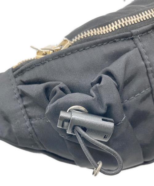 foot the coacher（フットザコーチャー）foot the coacher (フットザコーチャー) ウエストバッグ ブラックの古着・服飾アイテム