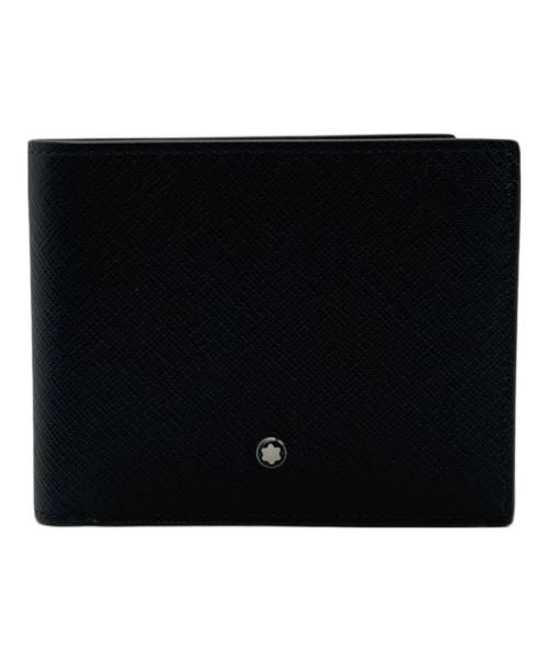 MONTBLANC（モンブラン）MONTBLANC (モンブラン) BMW (ビーエムダブリュー) 2つ折り財布 ブラックの古着・服飾アイテム