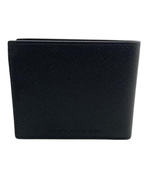MONTBLANC（モンブラン）MONTBLANC (モンブラン) BMW (ビーエムダブリュー) 2つ折り財布 ブラックの古着・服飾アイテム