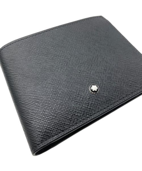 MONTBLANC（モンブラン）MONTBLANC (モンブラン) BMW (ビーエムダブリュー) 2つ折り財布 ブラックの古着・服飾アイテム