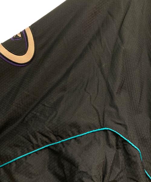 MAJESTIC ATHLETIC（マジェスティック アスレティック）Majestic Athletic (マジェスティック アスレティック) ナイロンジャケット　ダイアモンドバックス　RN53157 ブラック サイズ:XLの古着・服飾アイテム