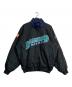 Majestic Athletic（マジェスティック アスレティック）の古着「ナイロンジャケット　ダイアモンドバックス　RN53157」｜ブラック