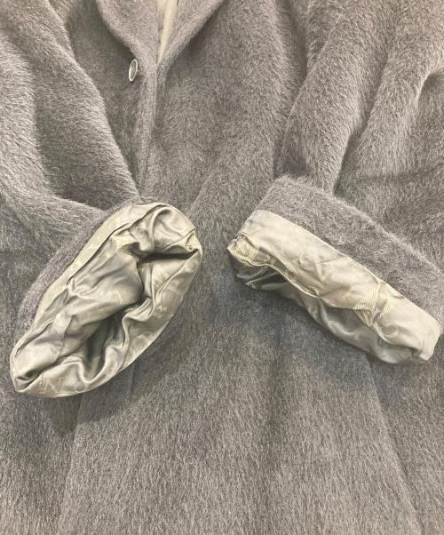 DORIS HARTWICH（ドリスハートウィッチ）DORIS HARTWICH (ドリスハートウィッチ) アルパカウールシャギーコート ブラック サイズ:48の古着・服飾アイテム