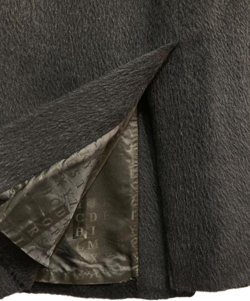 DORIS HARTWICH（ドリスハートウィッチ）DORIS HARTWICH (ドリスハートウィッチ) アルパカウールシャギーコート ブラック サイズ:48の古着・服飾アイテム