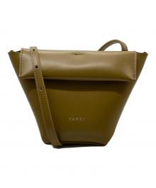 YAHKI（ヤーキ）の古着「レザーショルダーバッグ」｜オリーブ