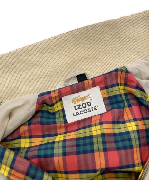 IZOD LACOSTE（アイゾッド ラコステ）IZOD LACOSTE (アイゾッド ラコステ) スイングトップ 	70-80‘s  ベージュ サイズ:Freeの古着・服飾アイテム