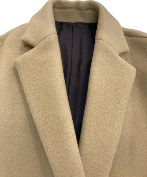 DRESSTERIOR（ドレステリア）DRESSTERIOR (ドレステリア) Super140'sダブルチェスターコート　085-93075 ベージュ サイズ:36 未使用品の古着・服飾アイテム