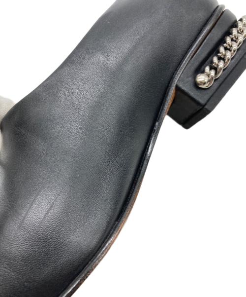 J&M DAVIDSON（ジェイ＆エム デヴィッドソン）J&M DAVIDSON (ジェイ＆エム デヴィッドソン) バイカラースクエアトゥーシューズ ベージュ×ブラック サイズ:35の古着・服飾アイテム