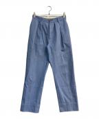 NEAT×L'ECHOPPEニート×レショップ）の古着「別注トラウザーパンツ」｜ブルー