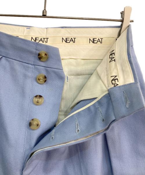 NEAT（ニート）NEAT (ニート) L'ECHOPPE (レショップ) 別注トラウザーパンツ ブルー サイズ:27の古着・服飾アイテム