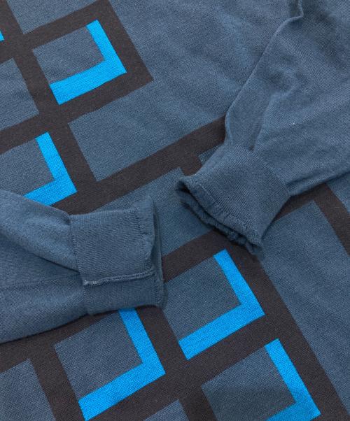 JOHN SMEDLEY（ジョンスメドレー）JOHN SMEDLEY (ジョンスメドレー) クルーネックニット ネイビー サイズ:Mの古着・服飾アイテム