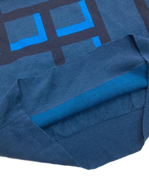 JOHN SMEDLEY（ジョンスメドレー）JOHN SMEDLEY (ジョンスメドレー) クルーネックニット ネイビー サイズ:Mの古着・服飾アイテム