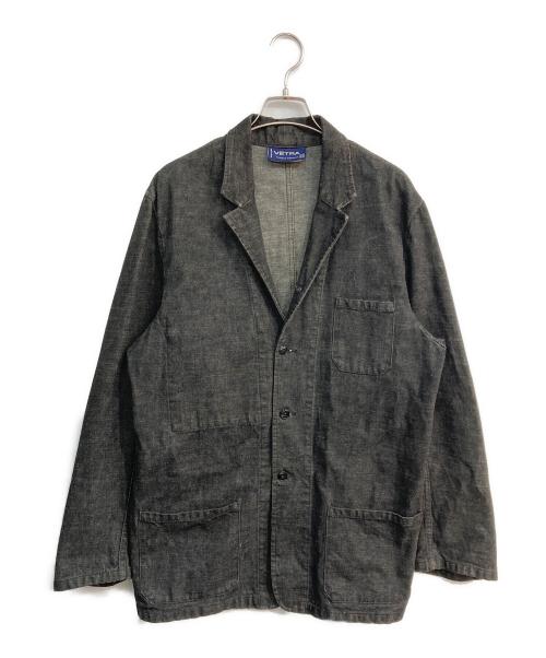 VETRA（ベトラ）VETRA (ベトラ) カバーオール ブラック サイズ:42の古着・服飾アイテム