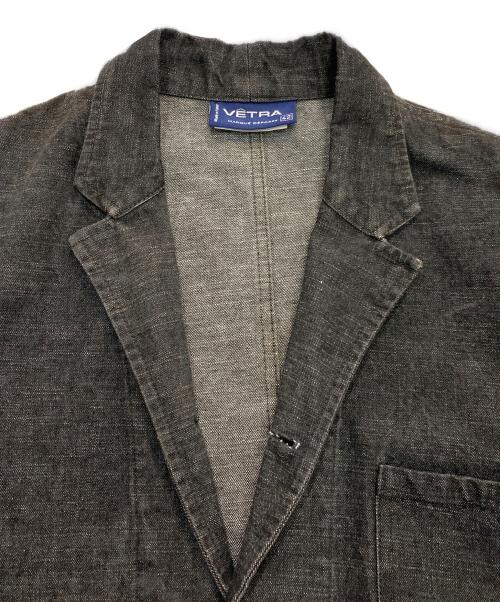 VETRA（ベトラ）VETRA (ベトラ) カバーオール ブラック サイズ:42の古着・服飾アイテム