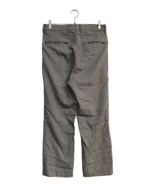 TOMORROW LAND（トゥモローランド）TOMORROW LAND (トゥモローランド) 2PLYウール 1プリーツ1ダーツパンツ グレー サイズ:Sの古着・服飾アイテム