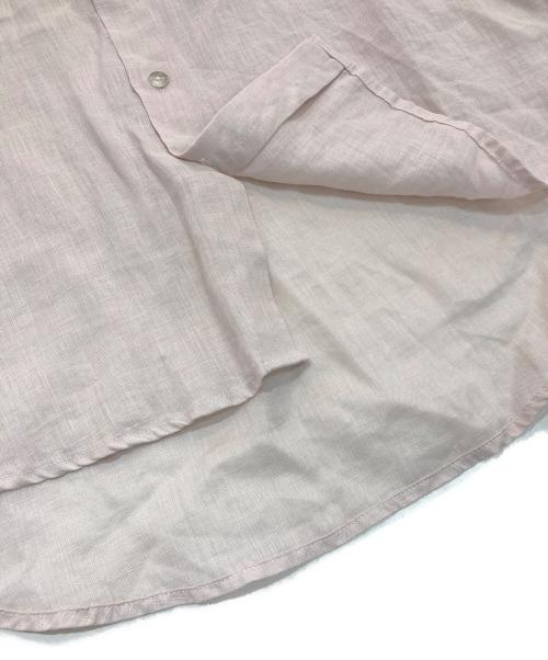 JOURNAL STANDARD（ジャーナルスタンダード）JOURNAL STANDARD (ジャーナルスタンダード) リネンレギュラーカラーシャツ ピンク サイズ:Freeの古着・服飾アイテム