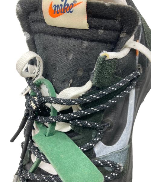 NIKE（ナイキ）NIKE (ナイキ) OFFWHITE (オフホワイト) ローカットスニーカー ブラック サイズ:29の古着・服飾アイテム