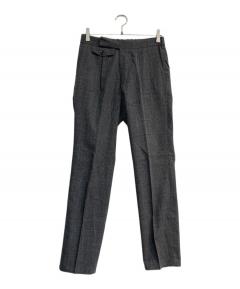 中古・古着通販】sulvam (サルバム) ウールギャバジンステッチパンツ
