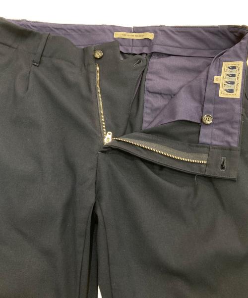 giab's ARCHIVIO（ジャブス アルキヴィオ）giab's ARCHIVIO (ジャブス アルキヴィオ) ワンプリーツパンツ　VERDI/M　993099 ネイビー サイズ:48の古着・服飾アイテム