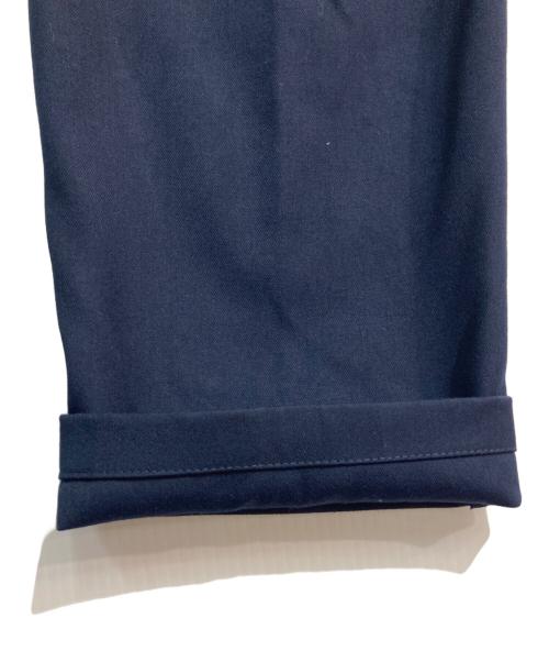 giab's ARCHIVIO（ジャブス アルキヴィオ）giab's ARCHIVIO (ジャブス アルキヴィオ) ワンプリーツパンツ　VERDI/M　993099 ネイビー サイズ:48の古着・服飾アイテム