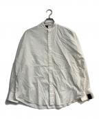 N.HOOLYWOODエヌ ハリウッド）の古着「バンドカラーシャツ　292-SH11-011peg」｜ホワイト