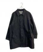 MACKINTOSHマッキントッシュ）の古着「リバーシブルステンカラーコート　G221MO1033RYGABK」｜ブラック×グレー