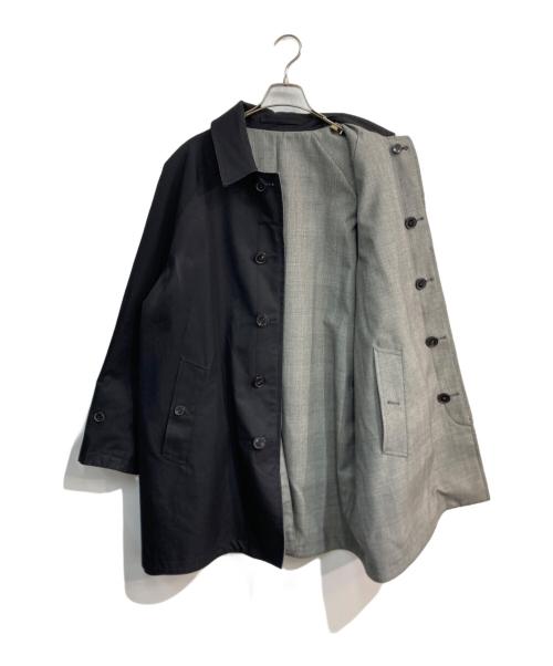 MACKINTOSH（マッキントッシュ）MACKINTOSH (マッキントッシュ) リバーシブルステンカラーコート　G221MO1033RYGABK ブラック×グレー サイズ:38の古着・服飾アイテム
