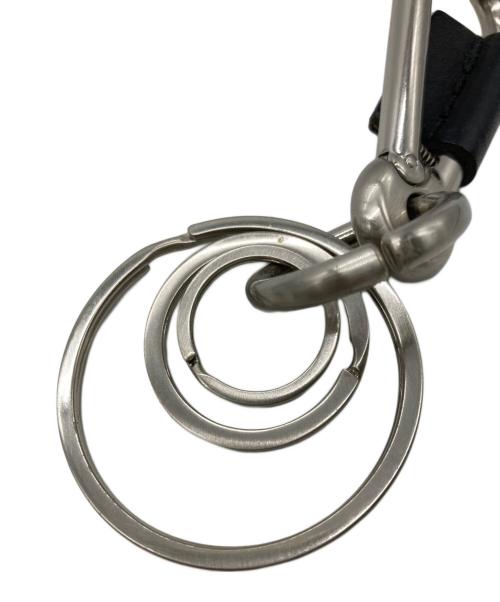 HENDER SCHEME（エンダースキーマ）HENDER SCHEME (エンダースキーマ) karabiner キーリング ブラックの古着・服飾アイテム