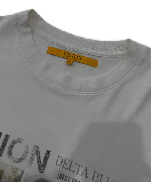 UNION（ユニオン）UNION (ユニオン) DELTA S/S TEE ホワイト サイズ:IVの古着・服飾アイテム