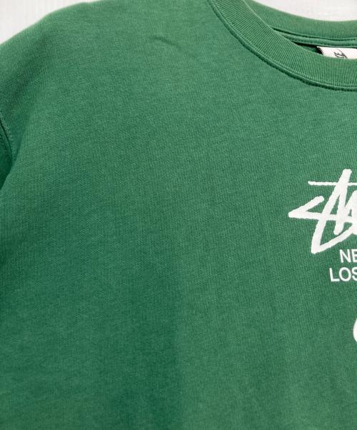 stussy（ステューシー）stussy (ステューシー) NIKE (ナイキ) NRG SS INTERNATIONAL TEE　DD3342-341 グリーン サイズ:Lの古着・服飾アイテム
