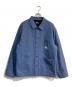stussy（ステューシー）の古着「Quilted Chore JACKET　115475」｜ブルー