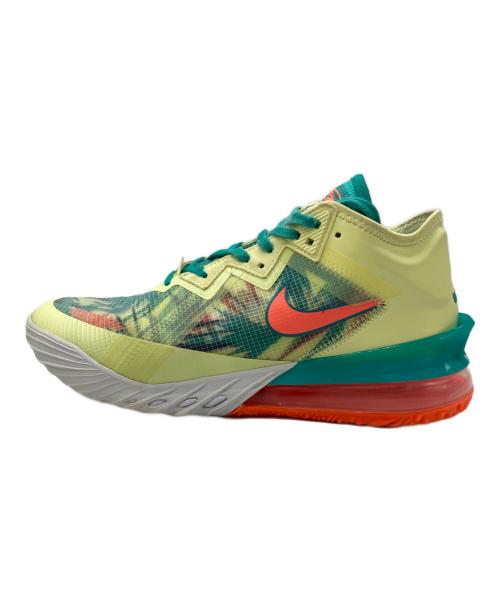 NIKE（ナイキ）NIKE (ナイキ) LEBRON 18 LOW イエロー×グリーン サイズ:27.5の古着・服飾アイテム