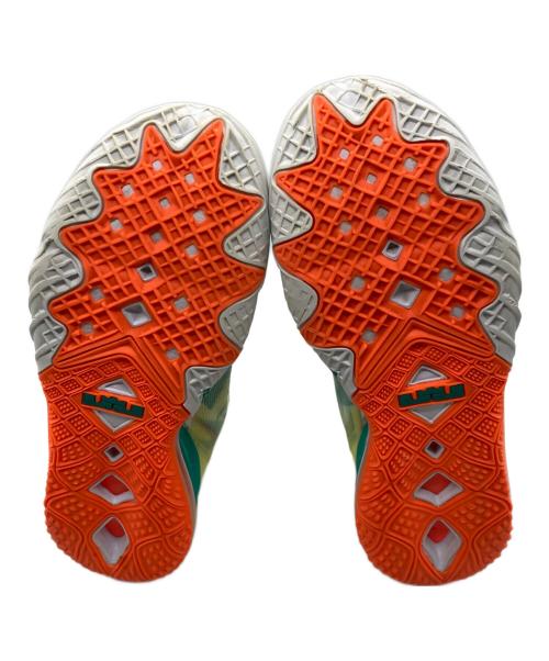 NIKE（ナイキ）NIKE (ナイキ) LEBRON 18 LOW イエロー×グリーン サイズ:27.5の古着・服飾アイテム