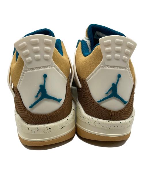 NIKE（ナイキ）NIKE (ナイキ) AIR JORDAN 4 RETRO GS ブラウン サイズ:24cm 未使用品の古着・服飾アイテム