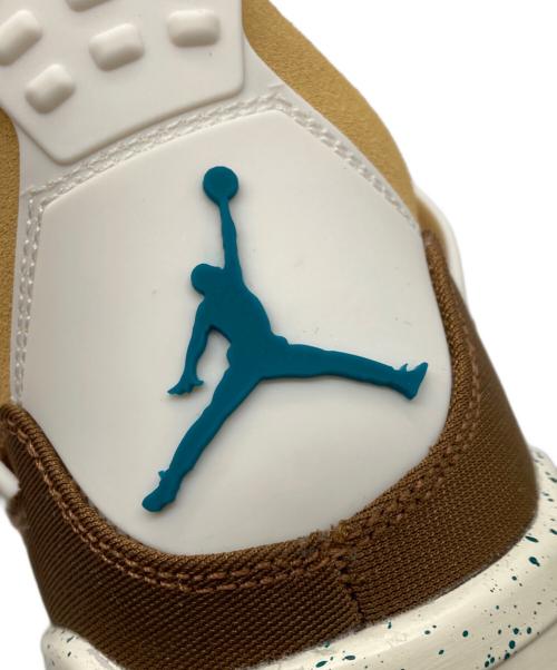 NIKE（ナイキ）NIKE (ナイキ) AIR JORDAN 4 RETRO GS ブラウン サイズ:24cm 未使用品の古着・服飾アイテム