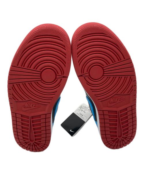 NIKE（ナイキ）NIKE (ナイキ) WMNS AIR JORDAN 1 RETRO LOW OG ブラック×レッド サイズ:28 未使用品の古着・服飾アイテム