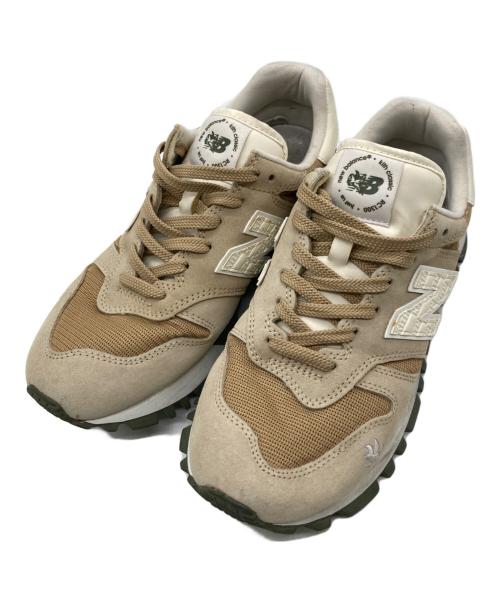 NEW BALANCE（ニューバランス）NEW BALANCE (ニューバランス) Kith Ronnie Fieg (キスロニーフィグ) ローカットスニーカー ベージュ サイズ:25の古着・服飾アイテム