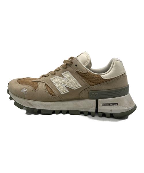 NEW BALANCE（ニューバランス）NEW BALANCE (ニューバランス) Kith Ronnie Fieg (キスロニーフィグ) ローカットスニーカー ベージュ サイズ:25の古着・服飾アイテム
